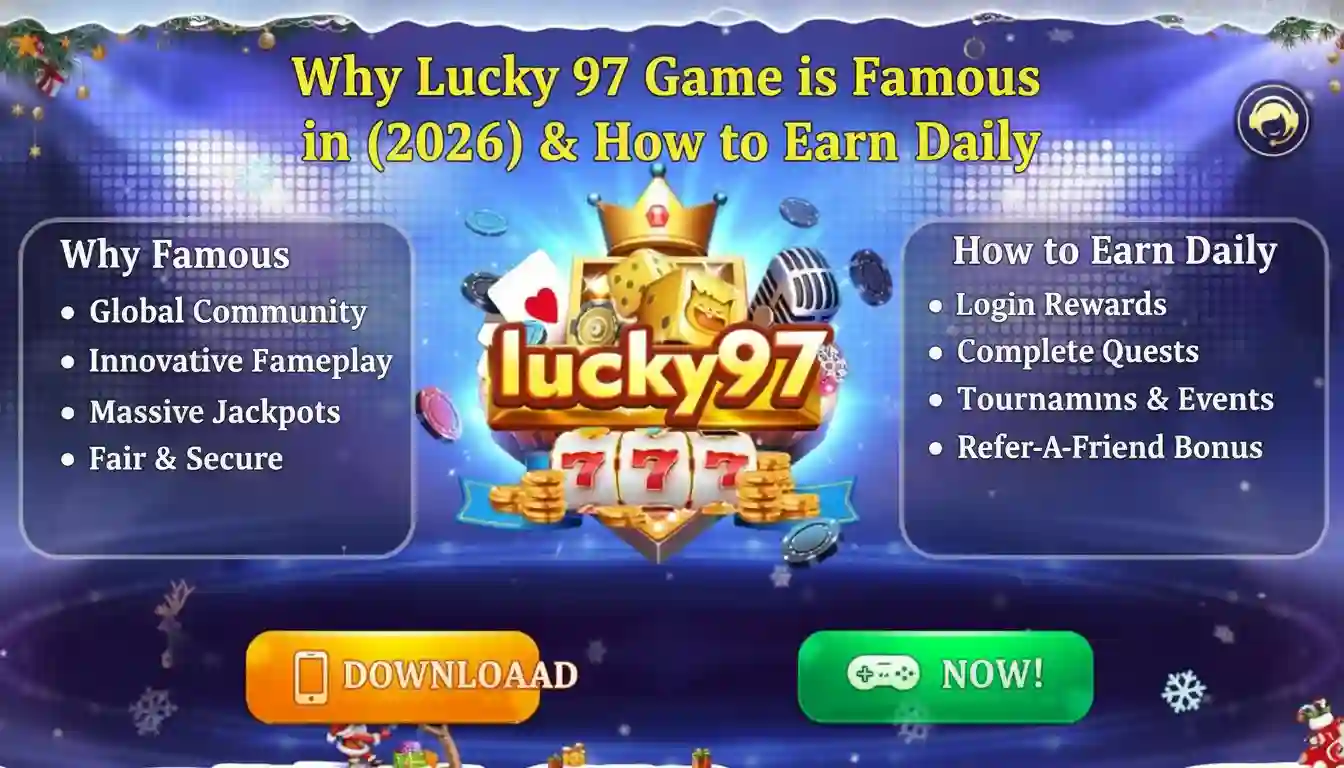 Why Lucky 97 Game is Famous 2026 - How to Earn Daily Official Banner